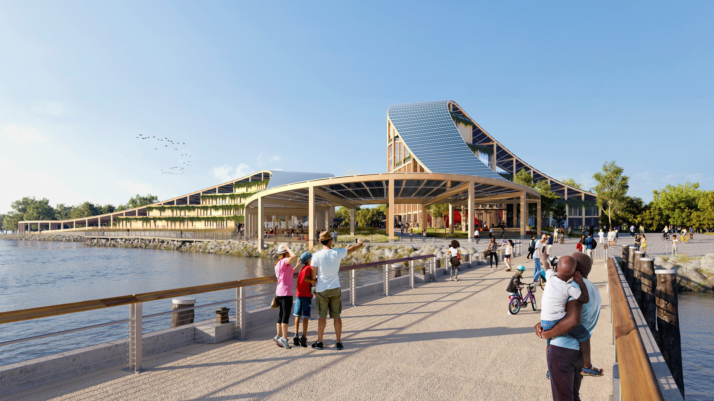 SOM designs mass-timber building for New York Climate Exchange - Vimarsana News