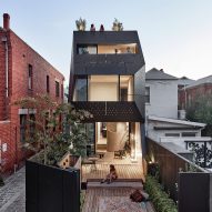 Matt Gibson adds sculptural extension to Victorian Melbourne home
