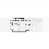 Floor plan of Steele's Road House by Neiheiser Argyros