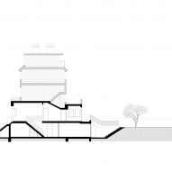 Section of Steele's Road House by Neiheiser Argyros