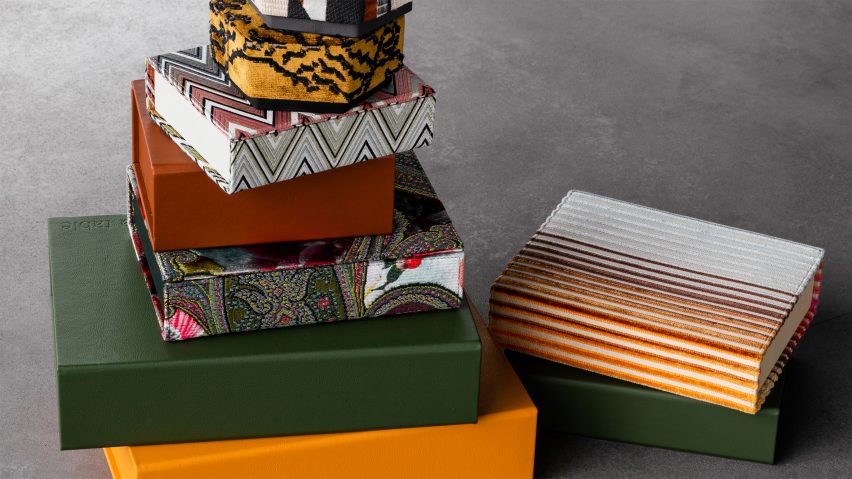 Photo of fabric boxes by August Sandgren