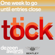 One week left to enter Dezeen Awards 2023