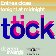 Dezeen Awards 2023 entries close tonight at midnight London time