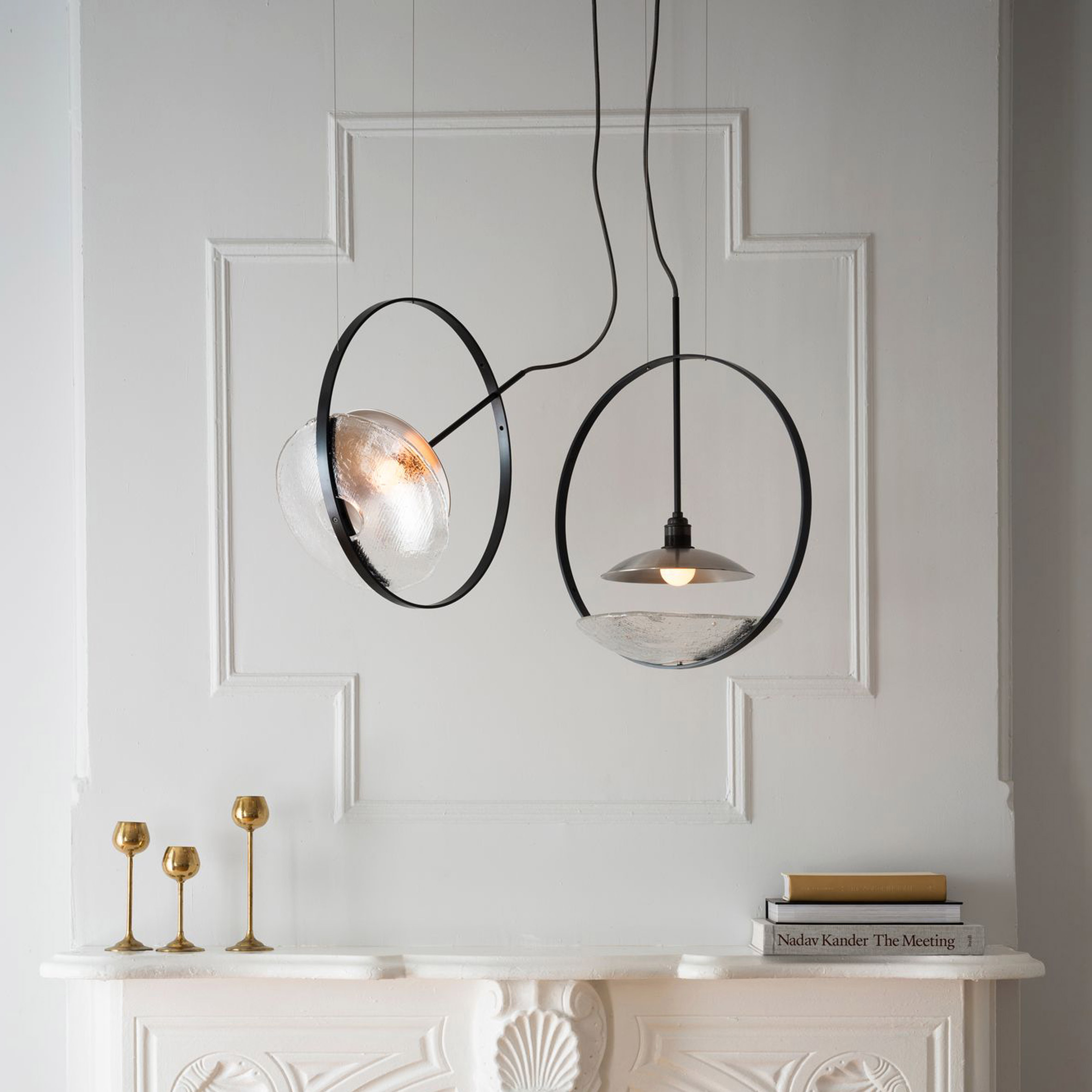 Hanging lighting design by Erin Lorek