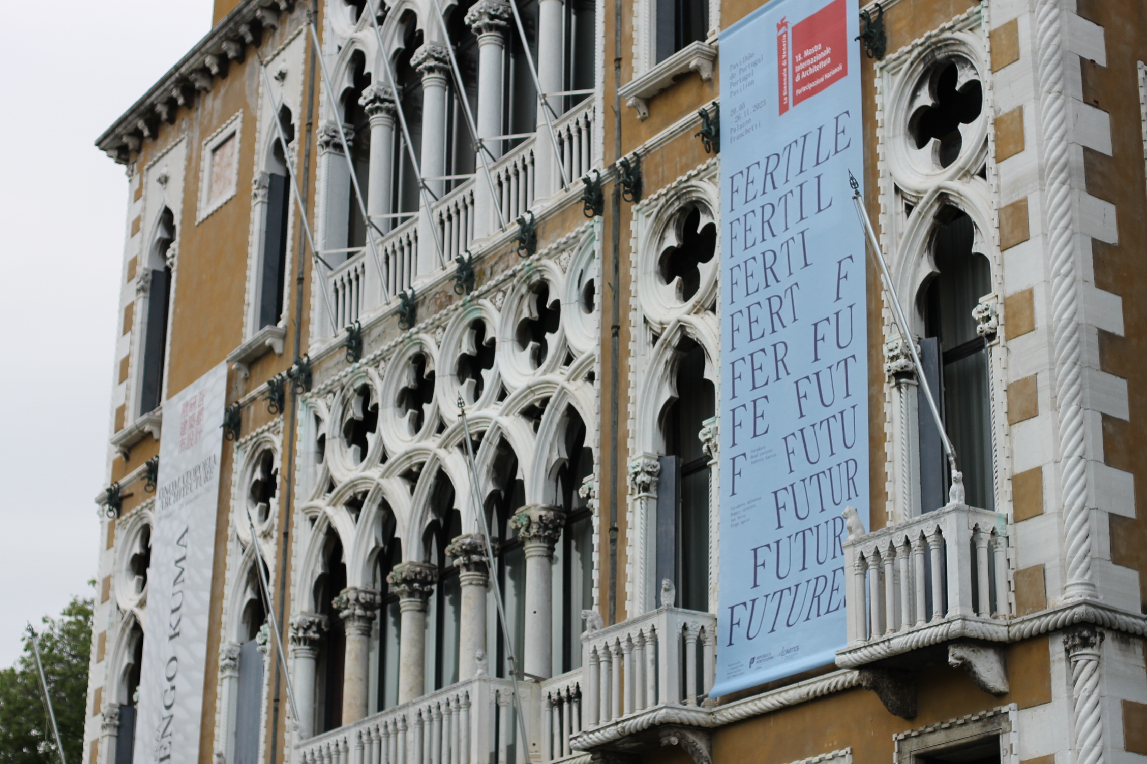 Kengo Kuma at the Palazzo Franchetti during Venice Architecture Biennale