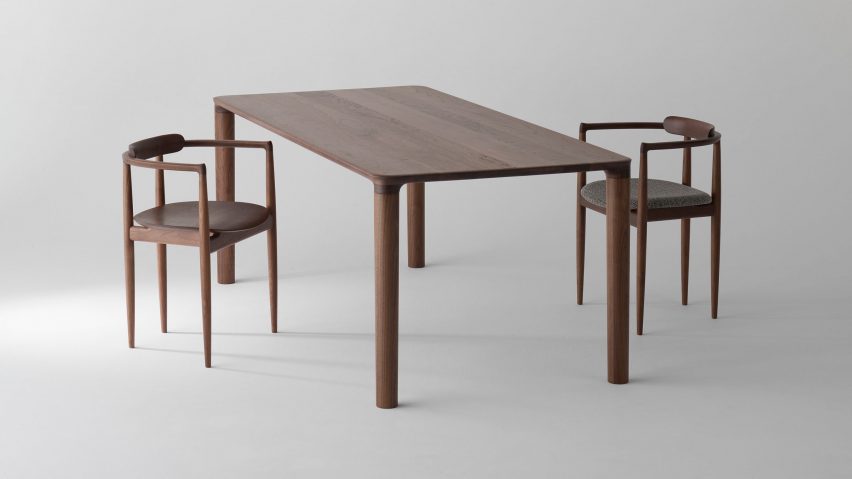 Photo of wooden table and chairs by Koyori