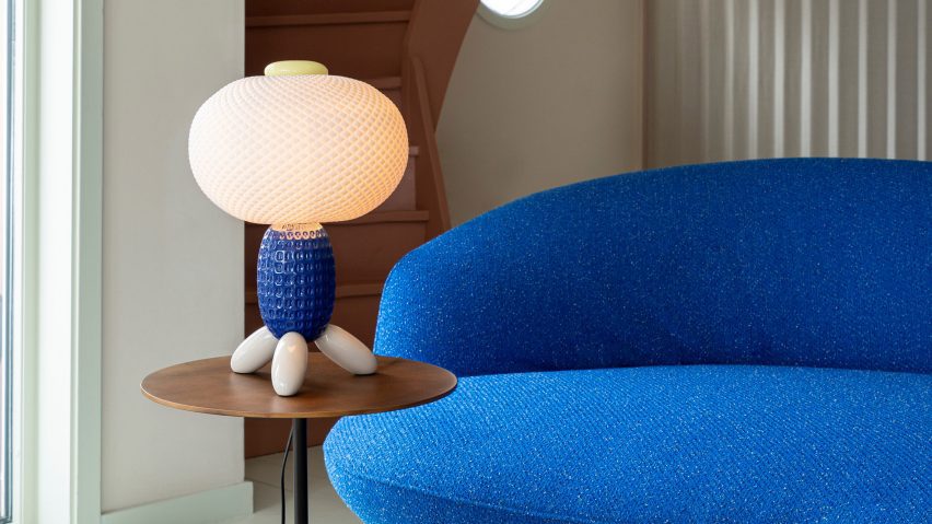 Photo of the Soft Blown lamps by Lladró