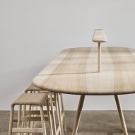 AYA table collection by Foster + Partners for Benchmark