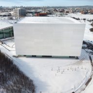 Dezeen Debate features "intriguing" archival facility in Quebec