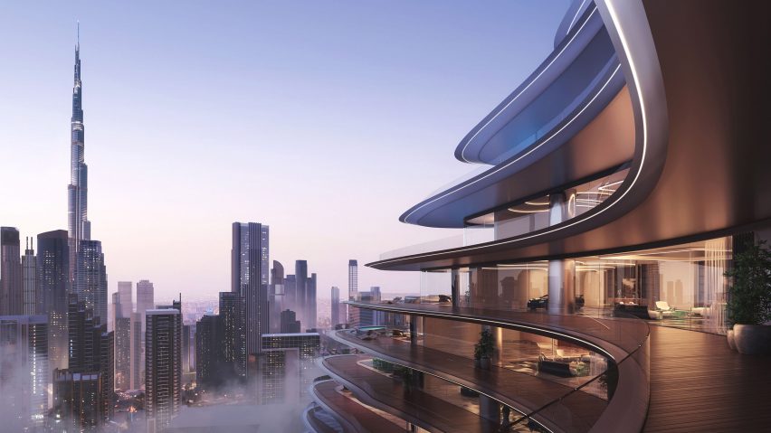Skyscraper views in Dubai