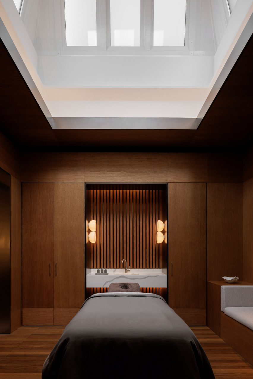 Spa in hotel by Make and BAR Studio