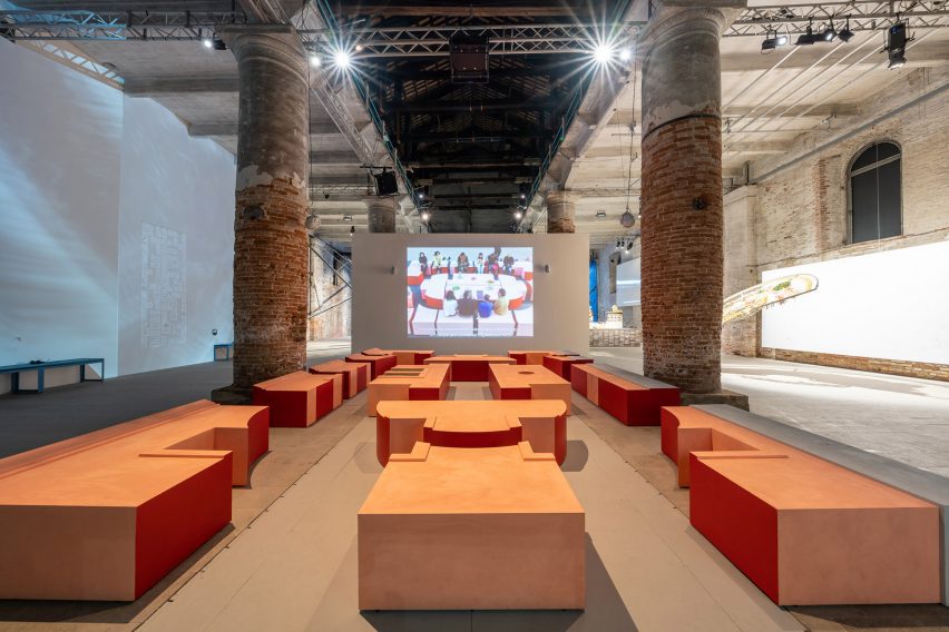 DAAR exhibit at the Arsenale, Venice Architecture Biennale
