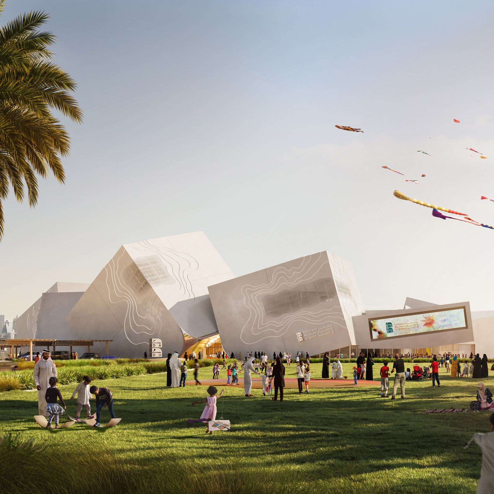 UNStudio unveils design for blocky children's museum in Qatar ⋅ Hygge ...
