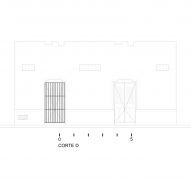 Elevation drawing of Casa Pulpo by Workshop Architects