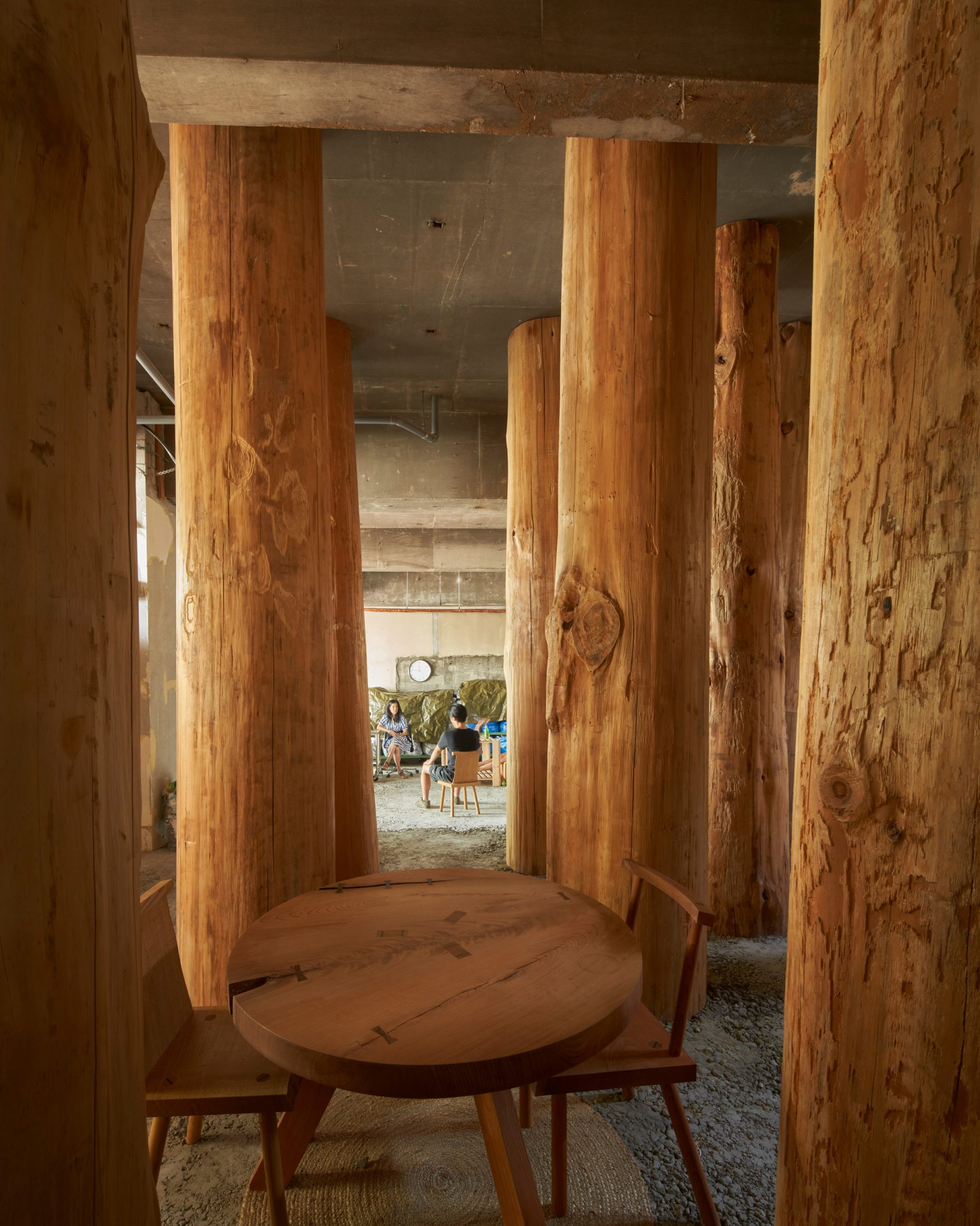 Interior of Forest Office by Tomoaki Uno Architects