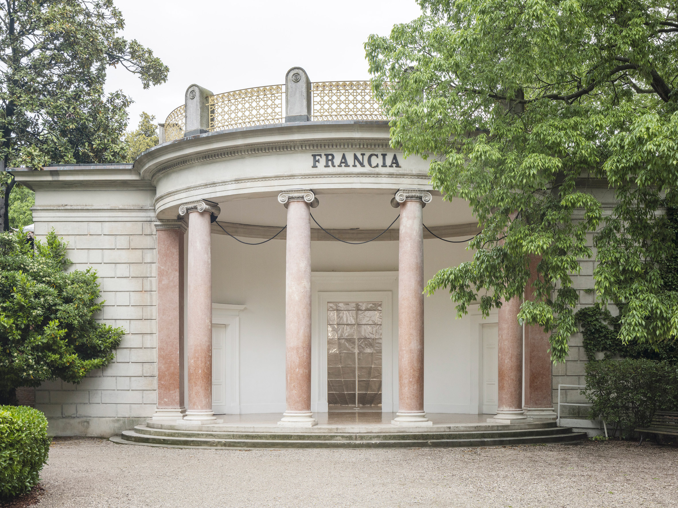 Exterior of The French Pavilion at the Venice Architecture Biennale 2023