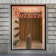 6a Architects brings Soho sex shop windows to JW Anderson Milan flagship store