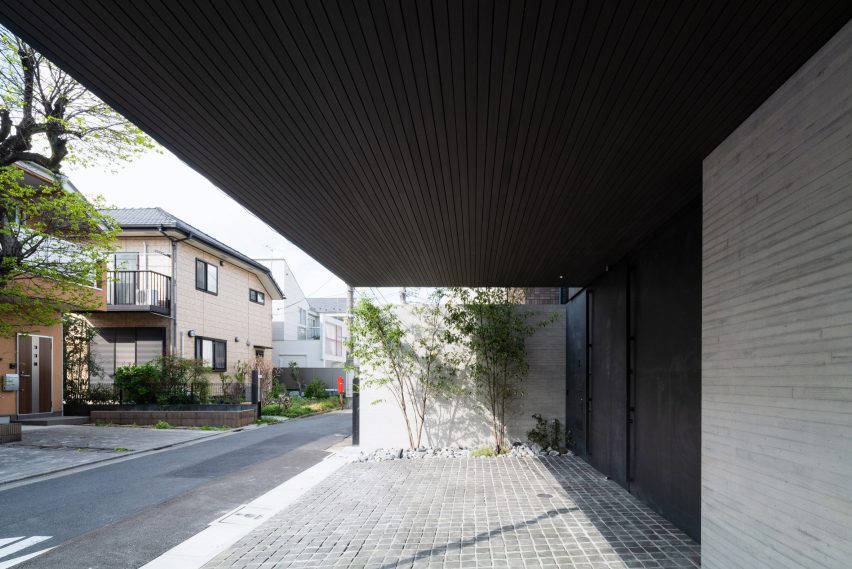 Entrance to house in Tokyo