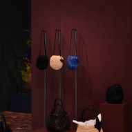 Bags by Loewe at Milan design week