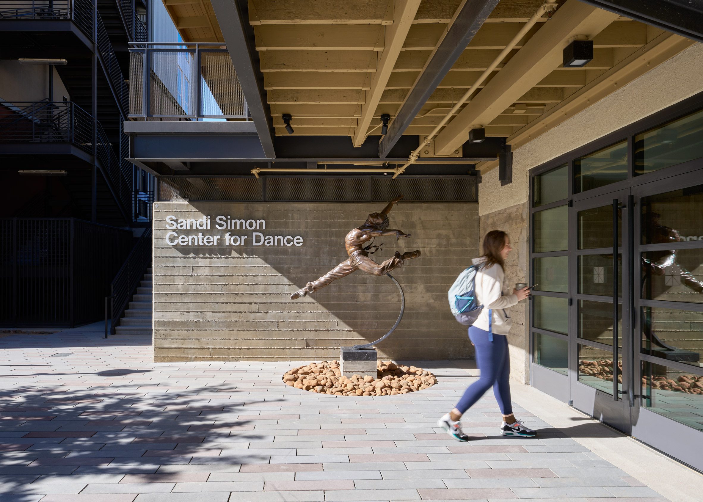 Sandi Simon Center for Dance entrance 