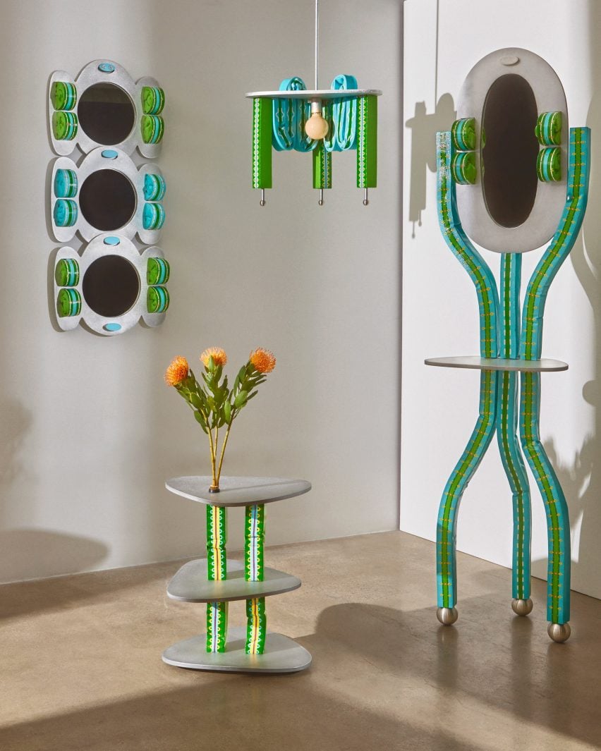 Neo-Vanity dressing room furniture collection by Kiki Goti, photographed by Chelsie Craig
