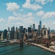 Foto aérea de la ciudad de Nueva York