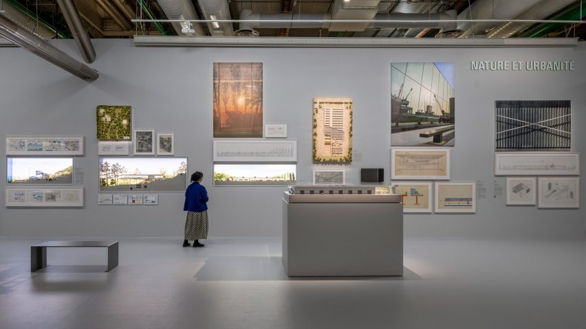 مدل‌ها و طراحی‌های معماری در نمایشگاه نورمن فاستر در مرکز پمپیدو پاریس