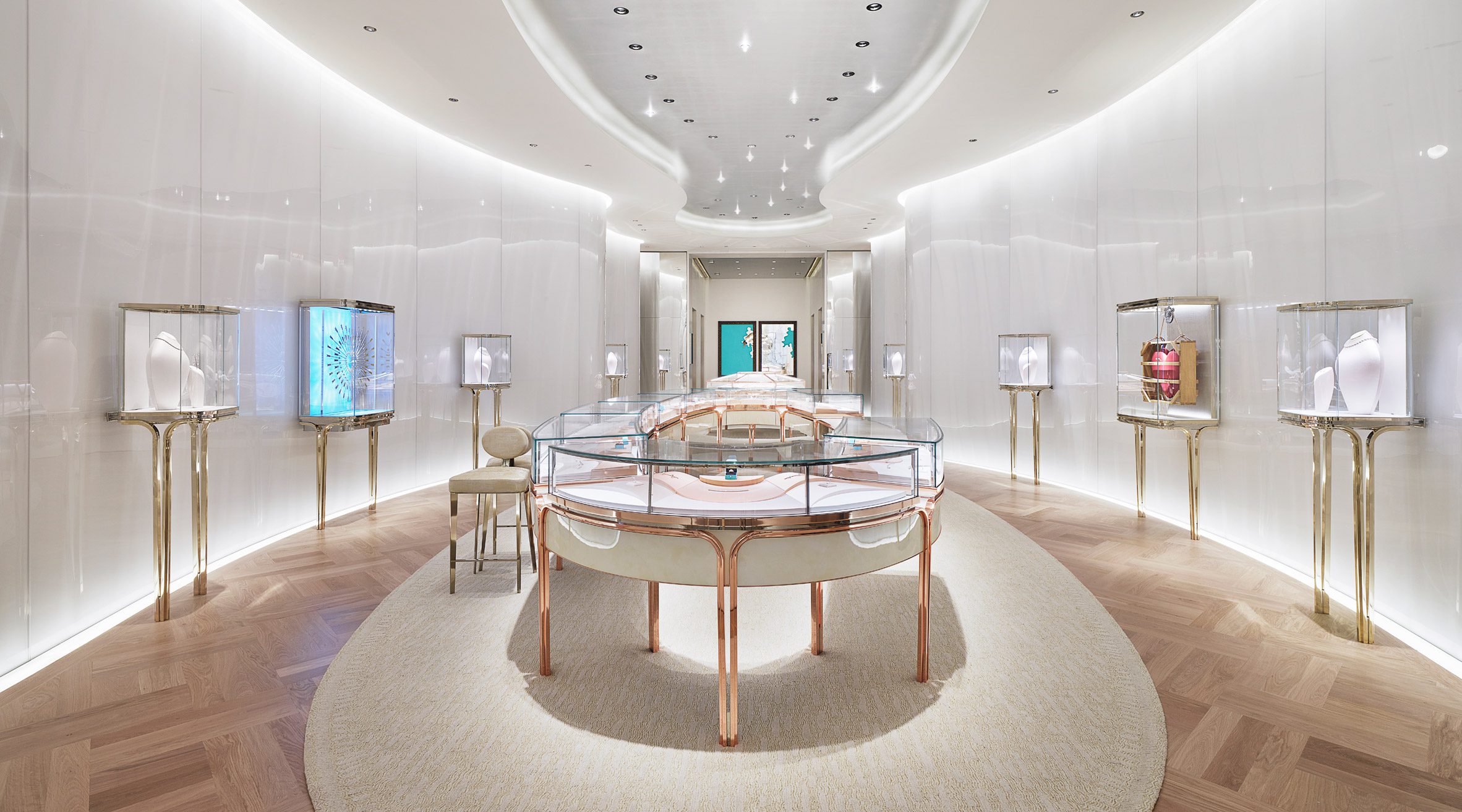 Tiffany & Co's Paris pop-up by OMA takes visitors on journey across time