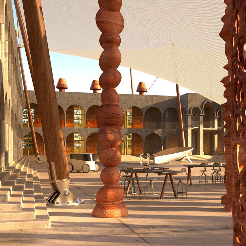 Qatar Preparatory School by Philippe Starck