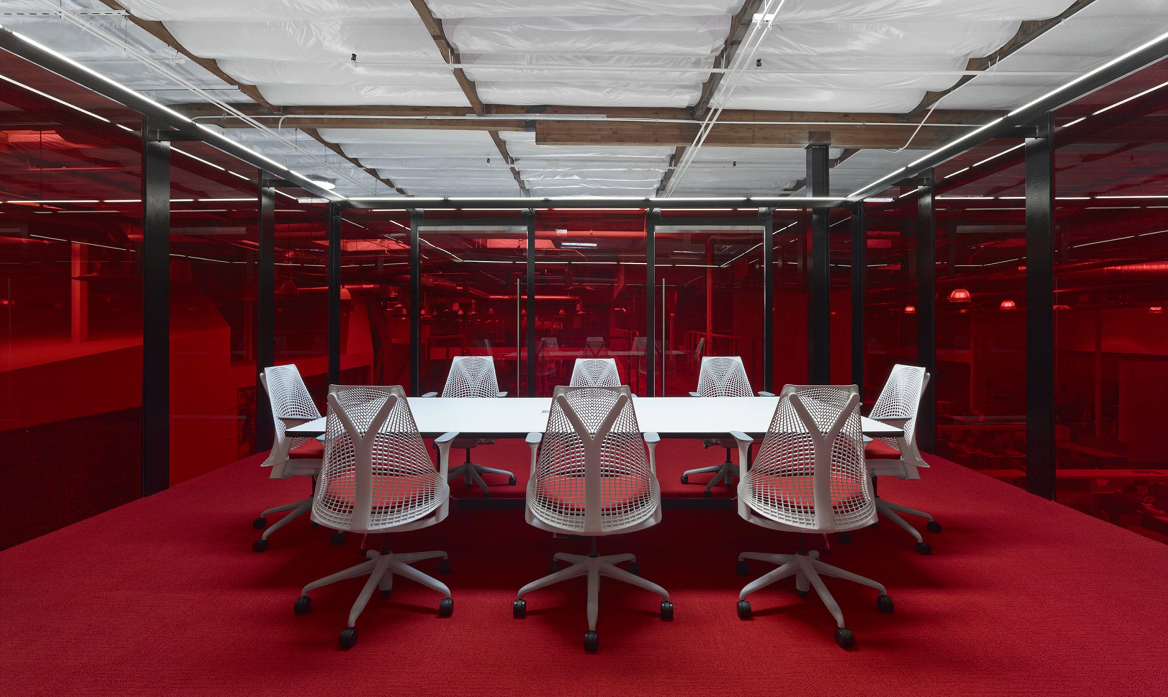 Fox Head Inc office by Clive Wilkinson Architects