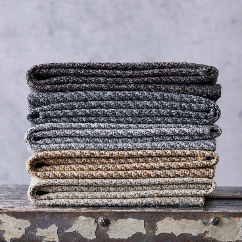 Stack of Revolution fabric by Camira