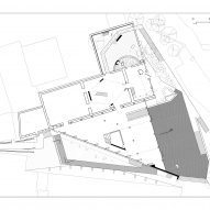 Ground floor plan of Taihang Xinyu Art Museum