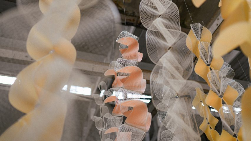 Sensbiom 2 installation by Crafting Plastics Studio and DumoLab Research