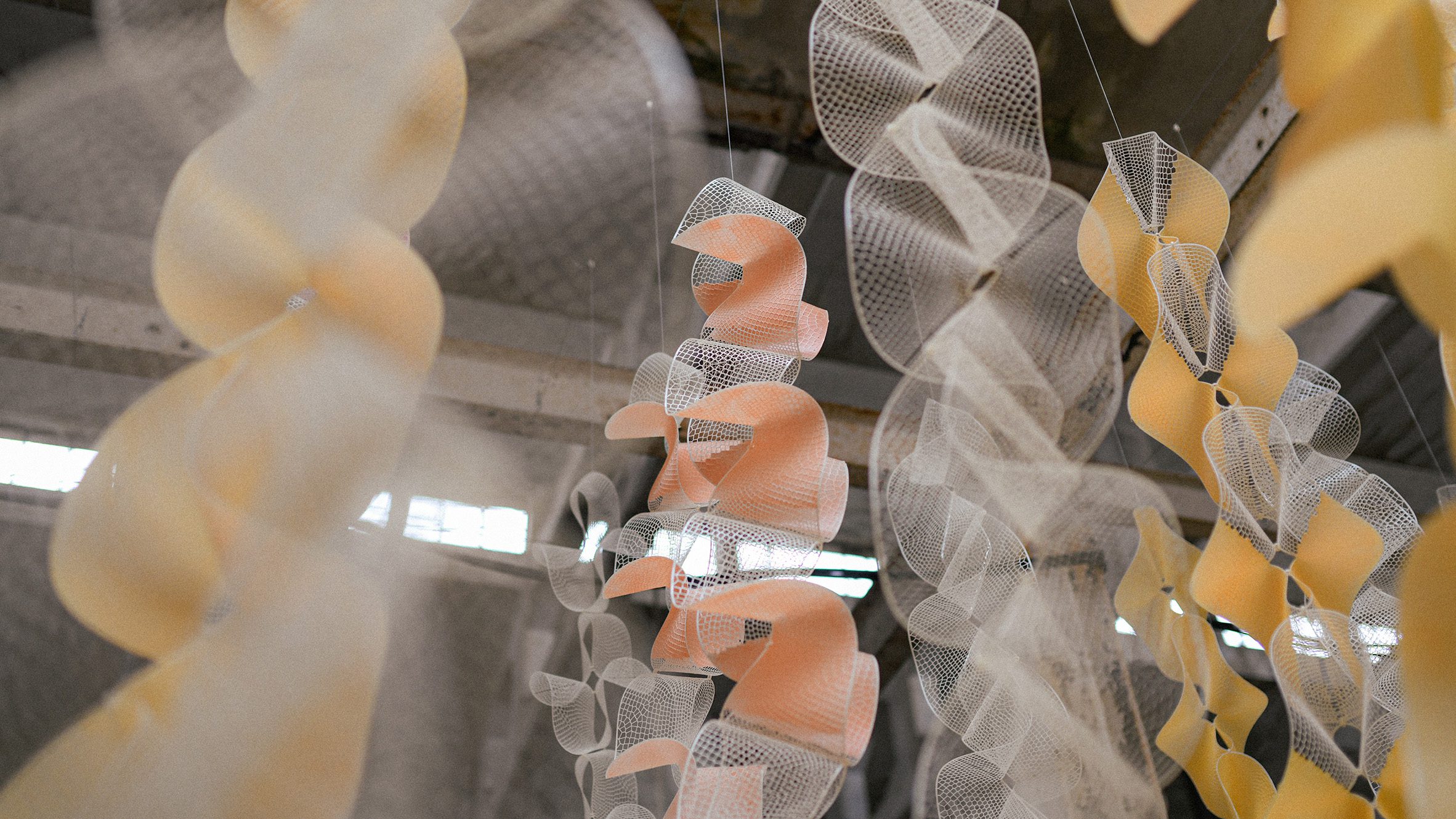 Crafting Plastics' biomaterial installation changes colour with UV exposure - Vimarsana News