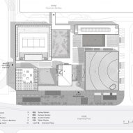 Site plan of Shanfeng Academy by Open Architecture