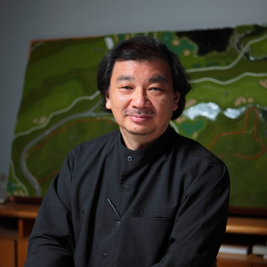 Portrait of architect Shigeru Ban