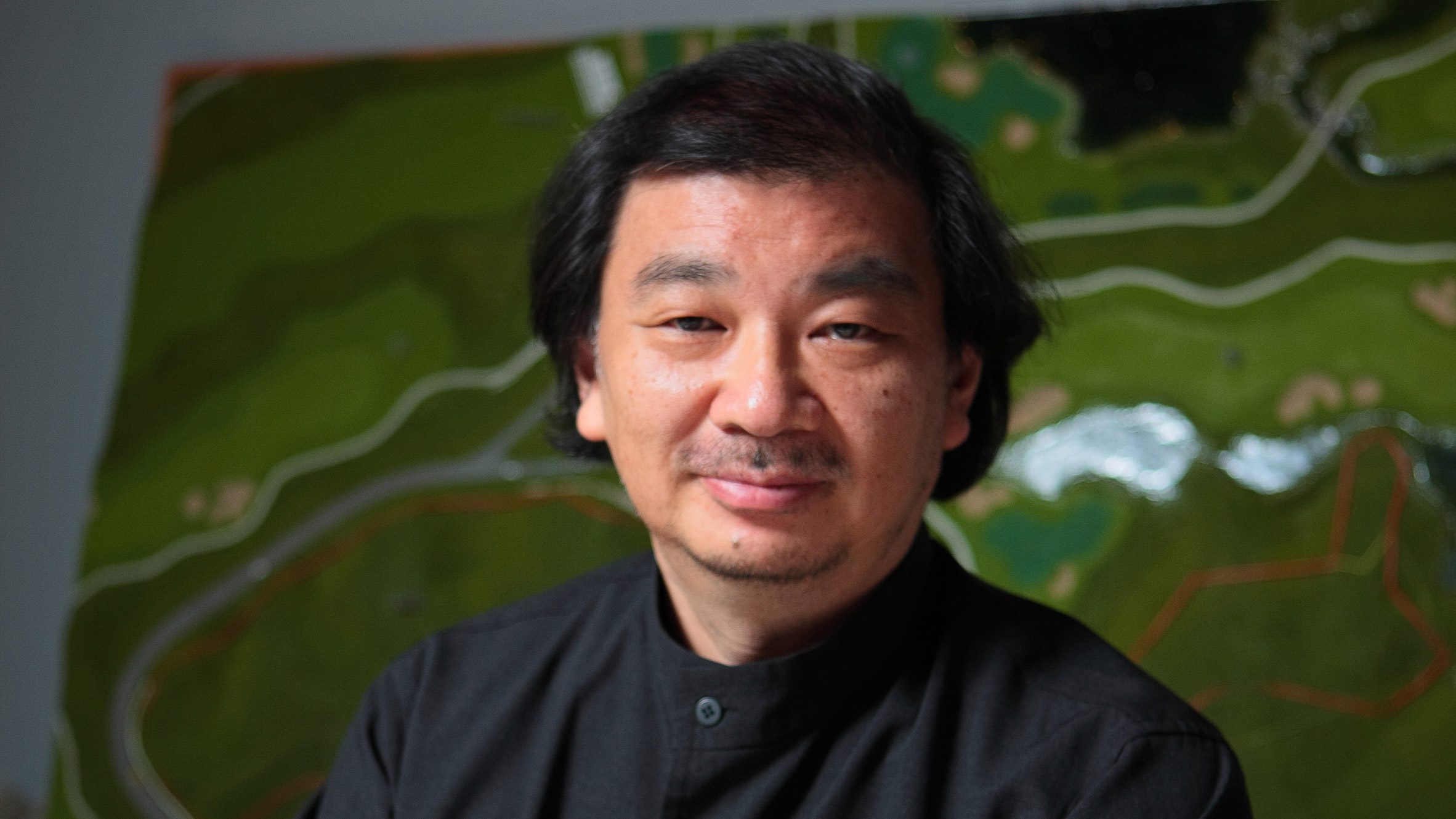 Portrait of architect Shigeru Ban