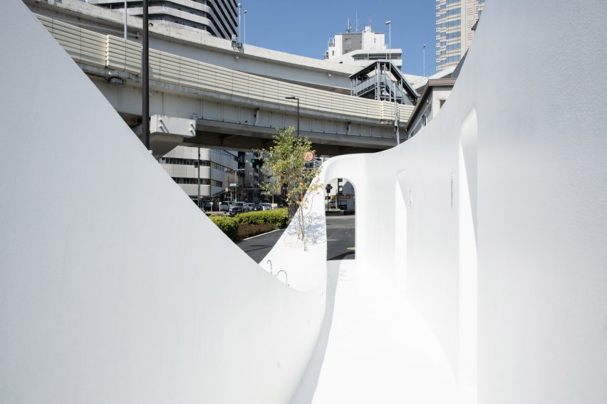 Sou Fujimoto-designed toilet in Tokyo