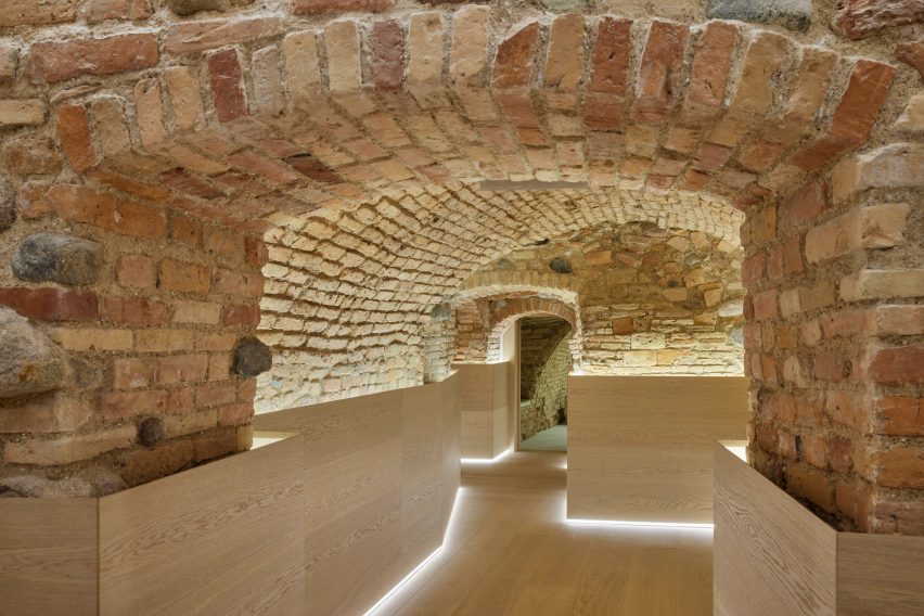 Interior photo of a spa