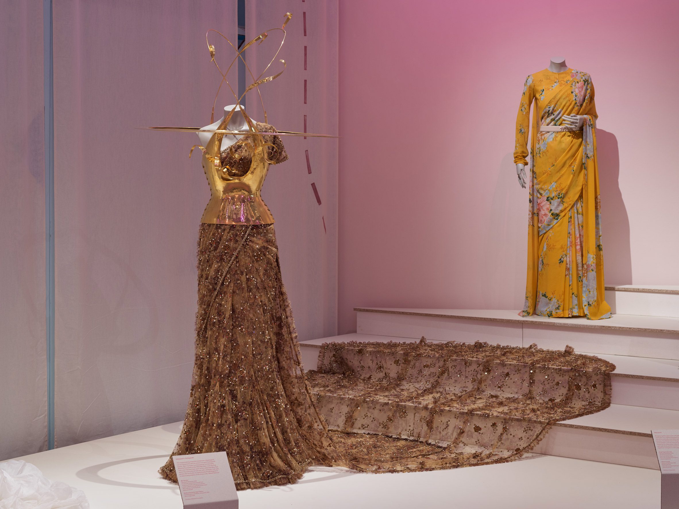 First sari worn to the Met Gala