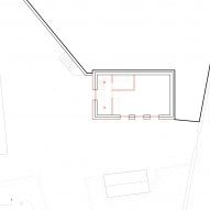 Ground floor plan of The Recipe house in Switzerland by Madeleine Architectes