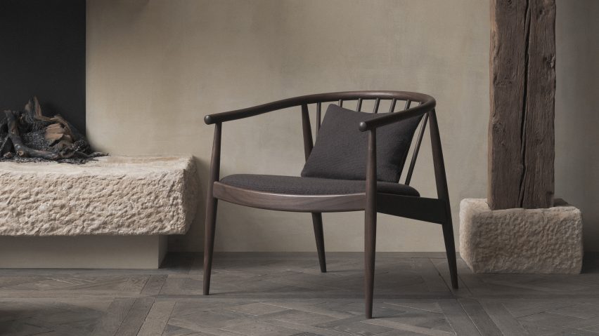Upholstered Reprise chair by Norm Architects for L.Ercolani