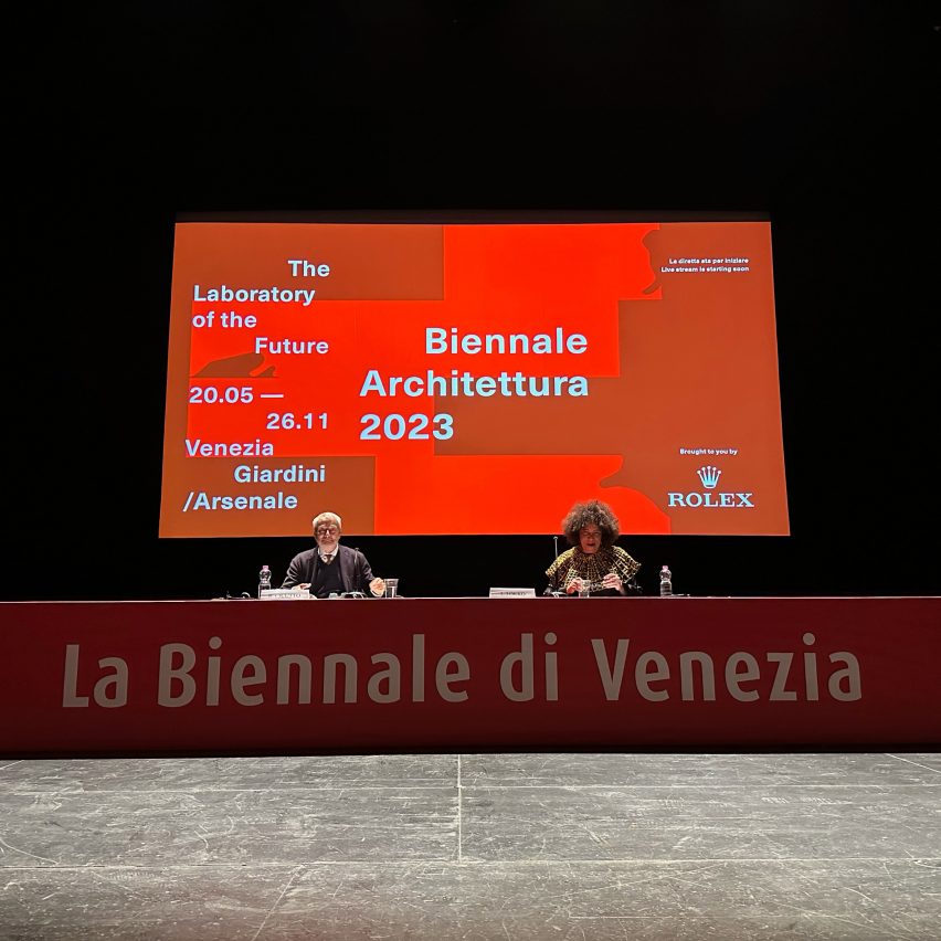 Venice Architecture Biennale opening press conference