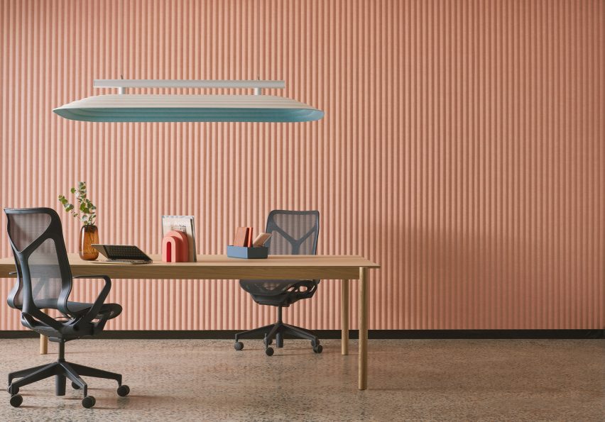 Fuji acoustic ceiling tiles by Woven Image