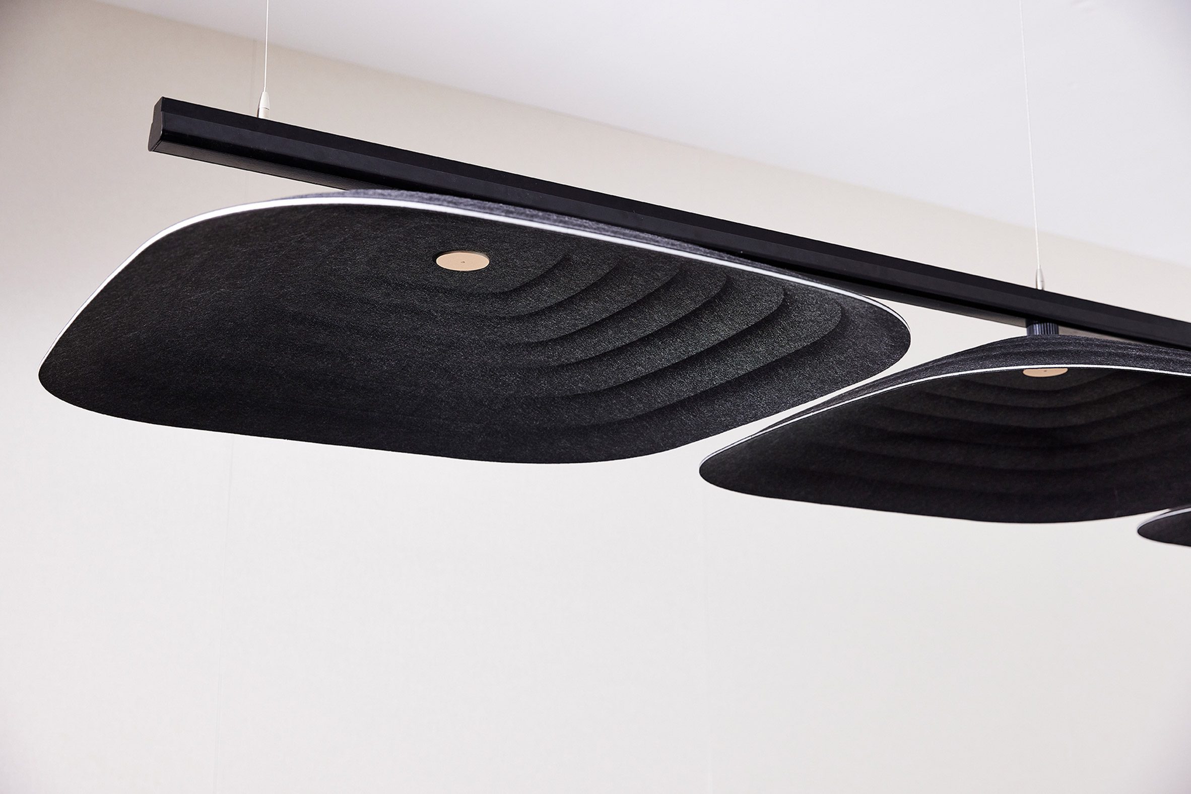 Fuji acoustic ceiling tiles by Woven Image