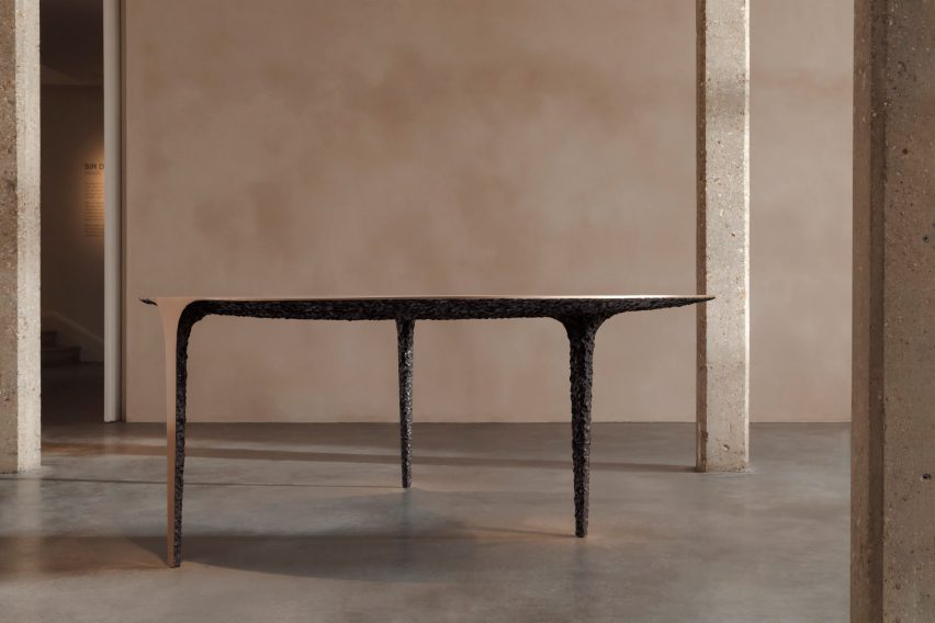 Yaawa table by David Adjaye for Carpenters Workshop Gallery