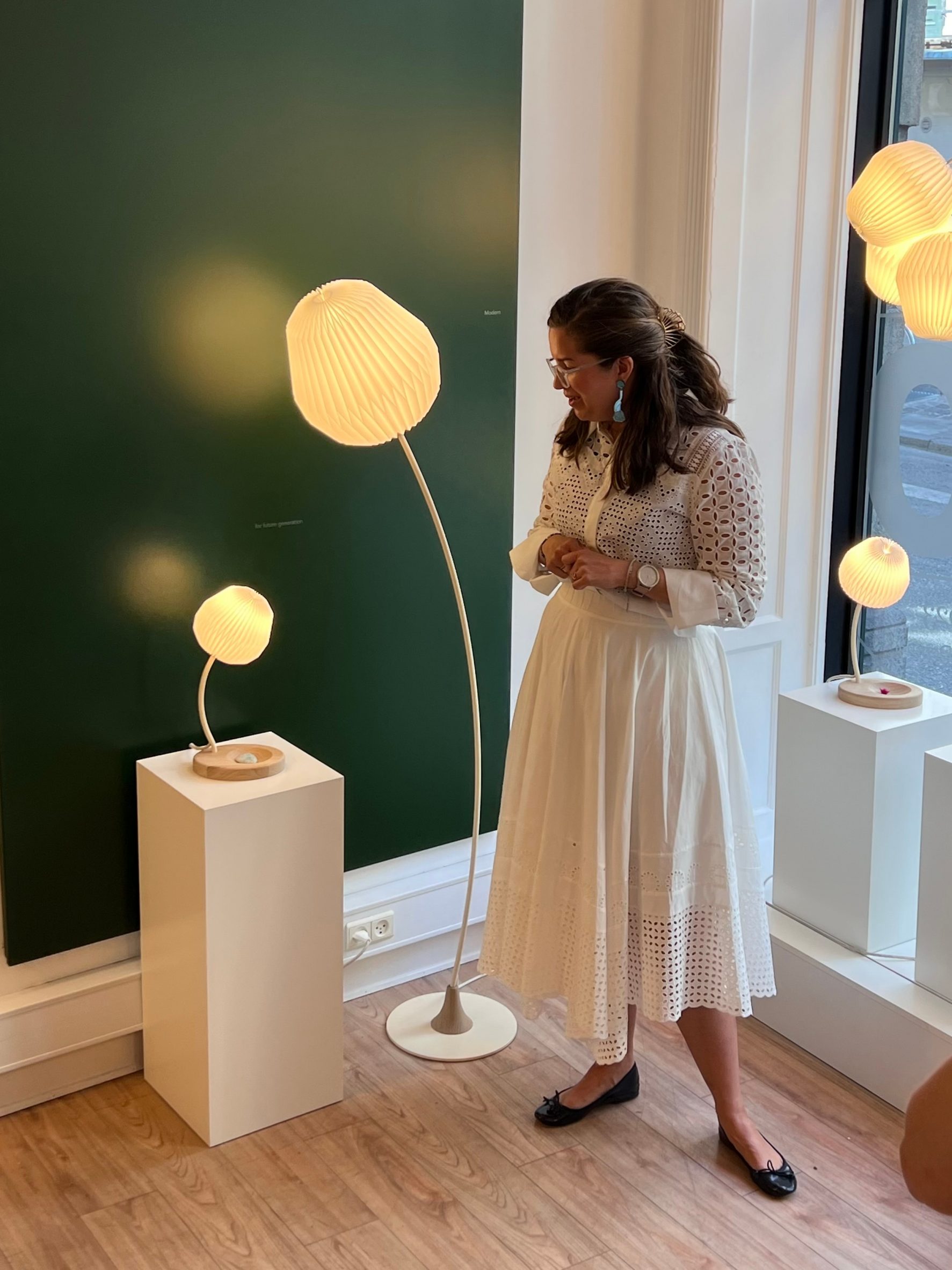 Sinja Svarrer Damkjær unveils her new lamp collection for Le Klint