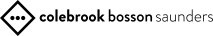 Colebrook bosson saunders logo