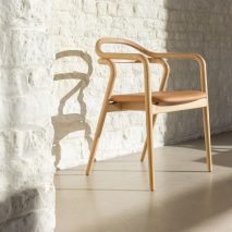 Photo of a wooden chair by Passoni