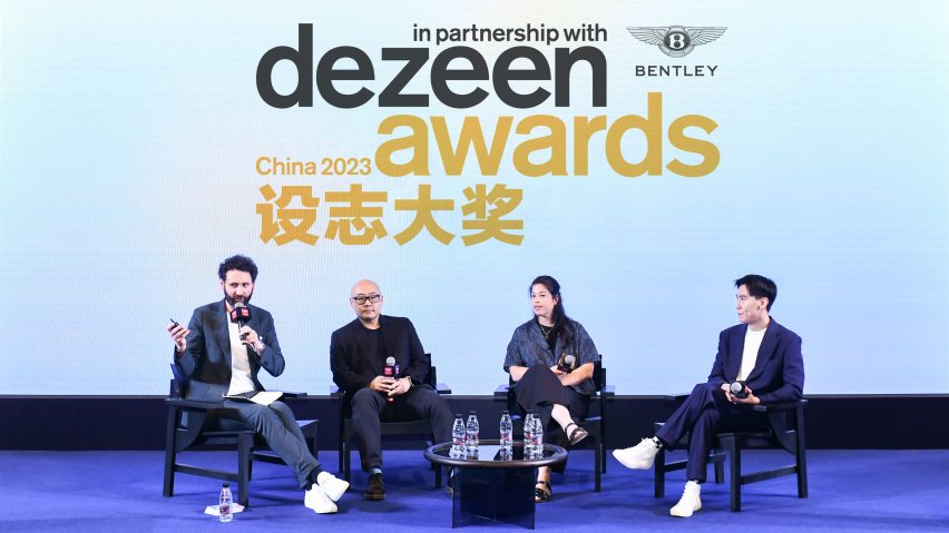 Dezeen Awards China talk at Design Shanghai